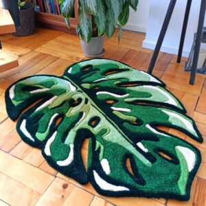 Dywan Monstera variegata - tufting