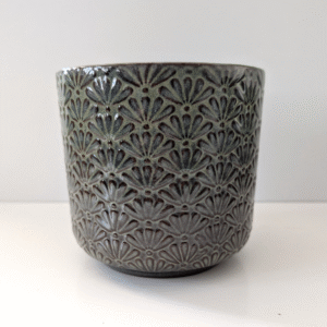 Osłonka zielono-brązowa Ø 12cm.