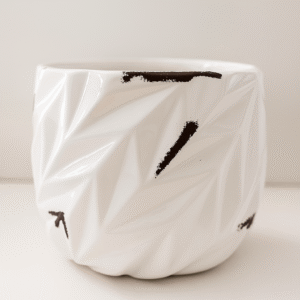 Osłonka ceramiczna na doniczkę Ø 12cm.