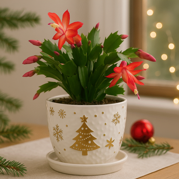 Schlumbergera-grudnik CZERWONY Ø9cm. Schlumbergera-grudnik CZERWONY Ø9cm.