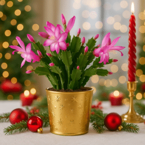 Schlumbergera-grudnik RÓŻOWY Ø9cm.