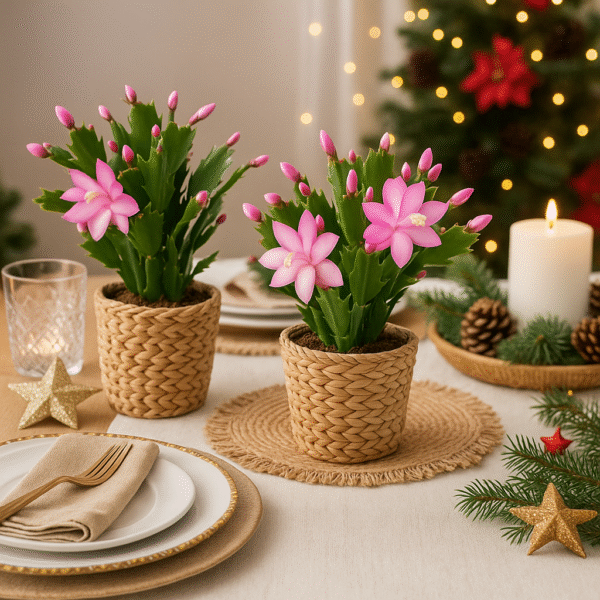 Schlumbergera-grudnik RÓŻOWY Ø9cm.