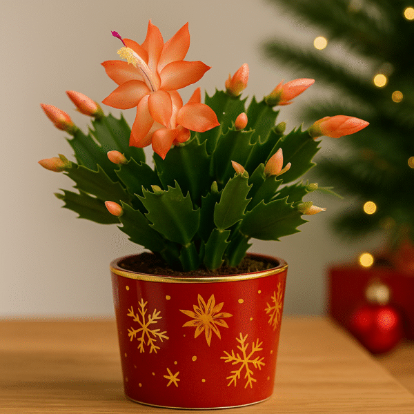 Schlumbergera-grudnik ORANGE Ø9cm.