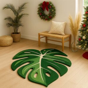 Dywan 63x55 Monstera - tufting - obrazek 4
