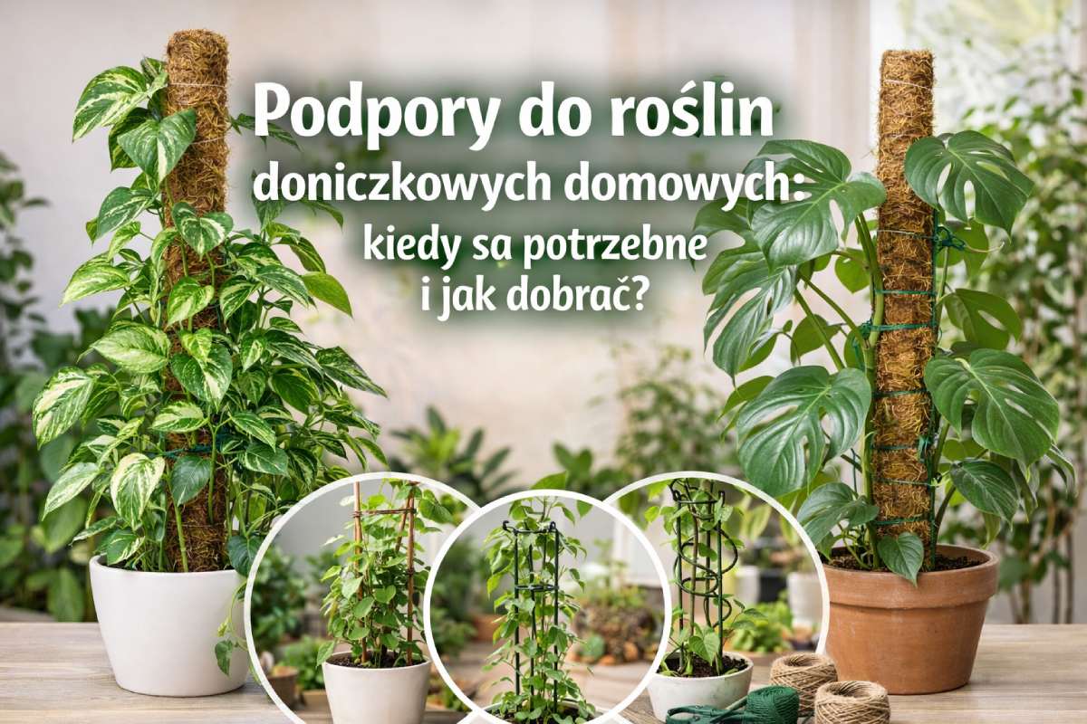 podpory do roślin domowych