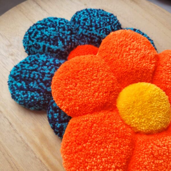Ozdoba kwiatek Ø20 cm- tufting